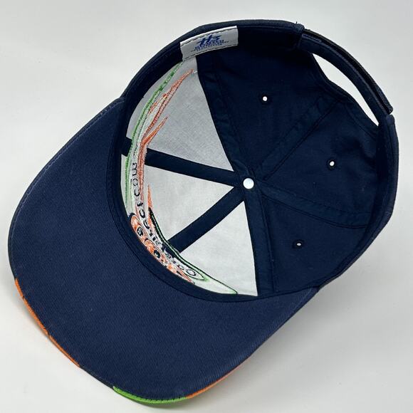 Vintage NASCAR Cars Direct 400 Hat Cap Las Vegas Motor Speedway Strapback Blue - Picture 4 of 9